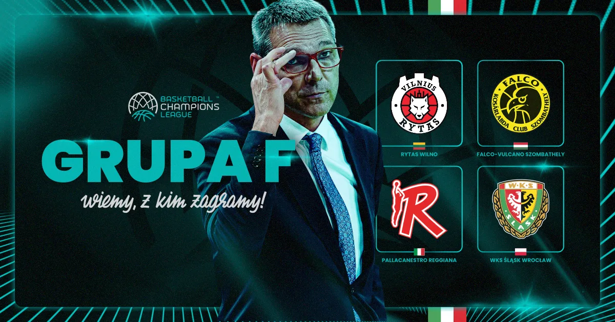 WKS Śląsk Wrocław w grupie F Ligi Mistrzów Koszykówki