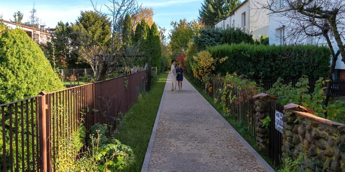 Remont ścieżek do placu zabaw na Wojszycach