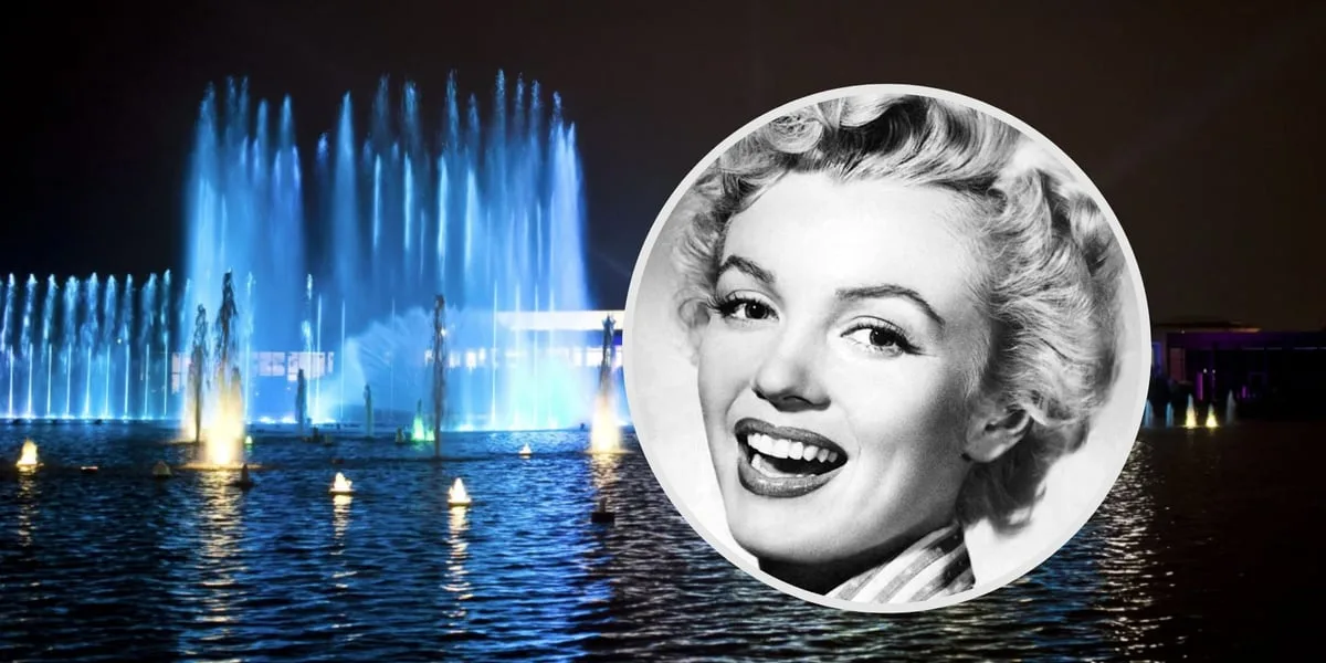 Pokaz specjalny 'Dzień dobry Marilyn' na Fontannie Multimedialnej z okazji Dnia Dziecka