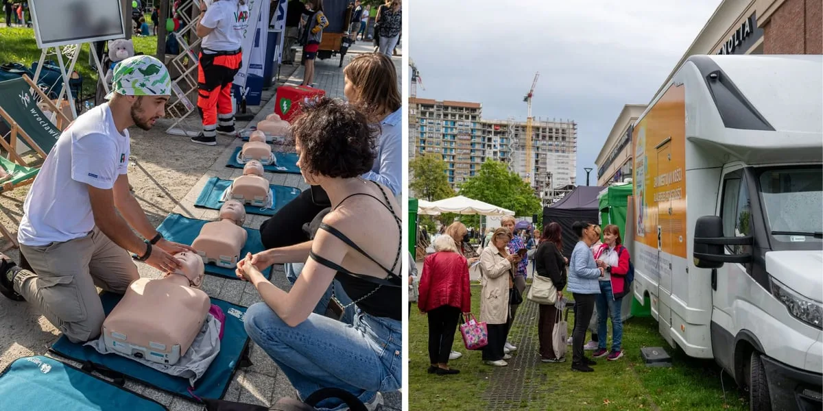 XVII Dni Promocji Zdrowia oraz Festiwal Pierwszej Pomocy we Wrocławiu