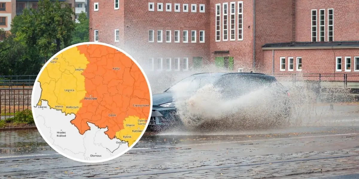 Nowy alert pogodowy dla Wrocławia: Burze mogą wystąpić w nocy z 14/15 lipca