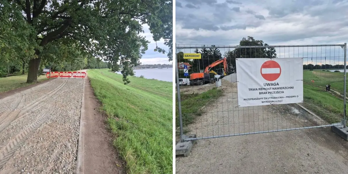 Renowacja nadodrzańskich ścieżek pieszo-rowerowych w Wrocławiu