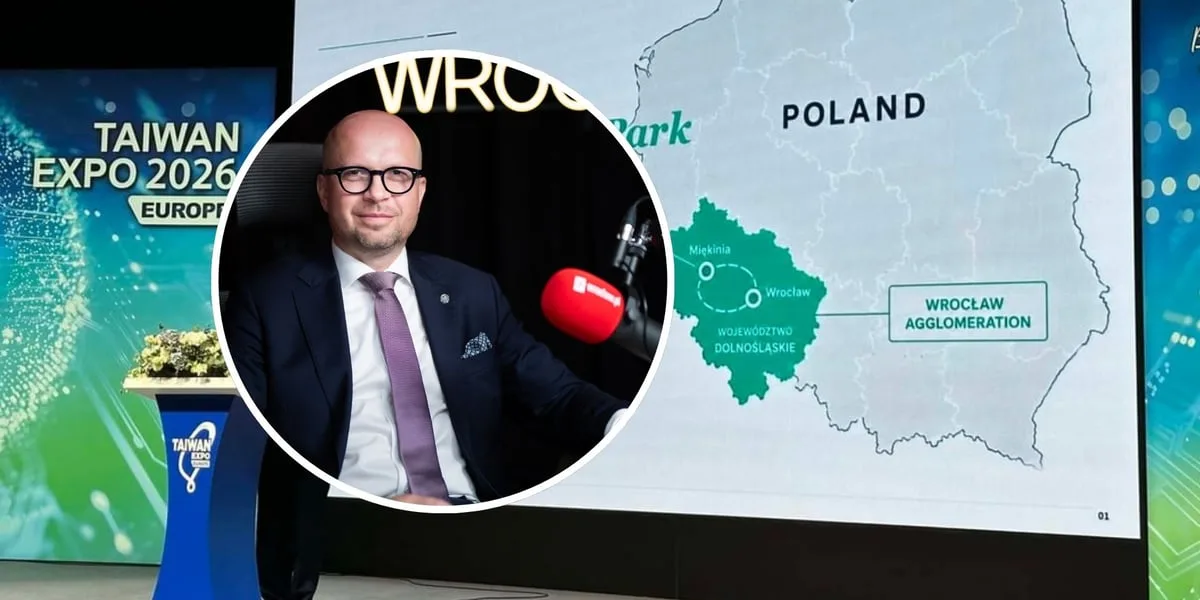 Nowe miasto pod Wrocławiem - wiceprezydent Jakub Mazur o inwestycji Foxconna