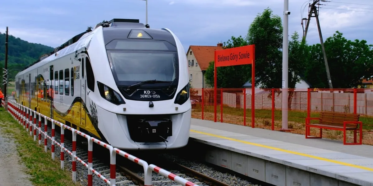 Nowe przystanki kolejowe w Dolnym Śląsku: Bielawa Jezioro i Bielawa Góry Sowie