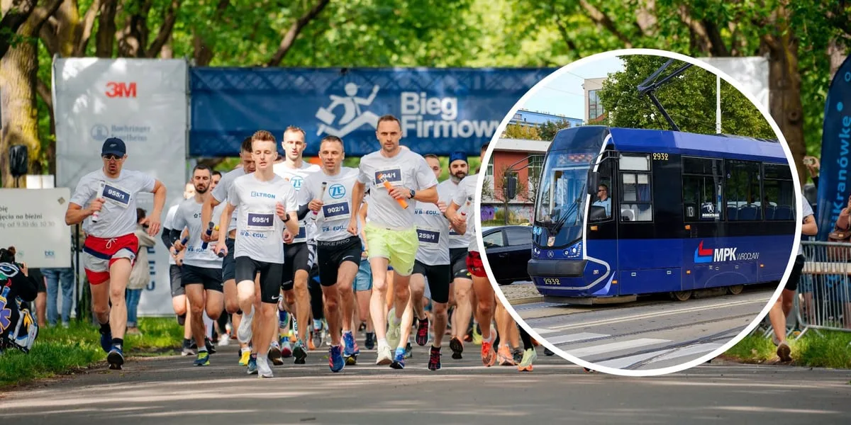 Dodatkowe tramwaje na Bieg Firmowy 24 maja na Stadionie Olimpijskim