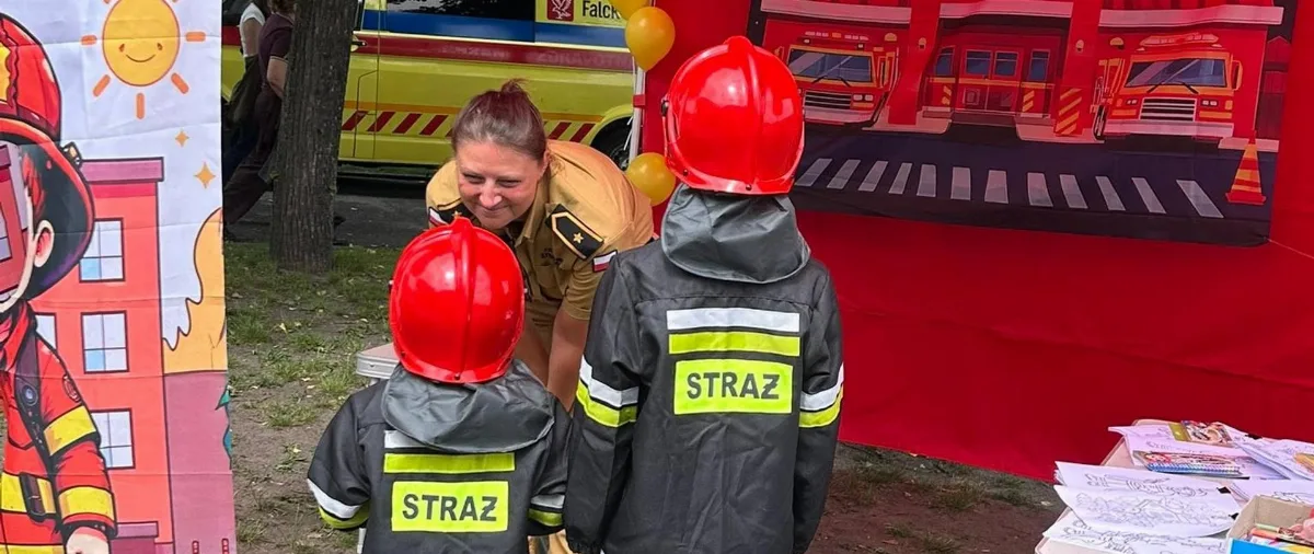 Dzień Dziecka z służbami mundurowymi w Hali Stulecia