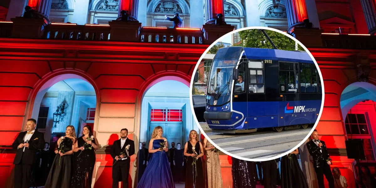 Objazdy tramwajów z powodu koncertu przed Operą Wrocławską