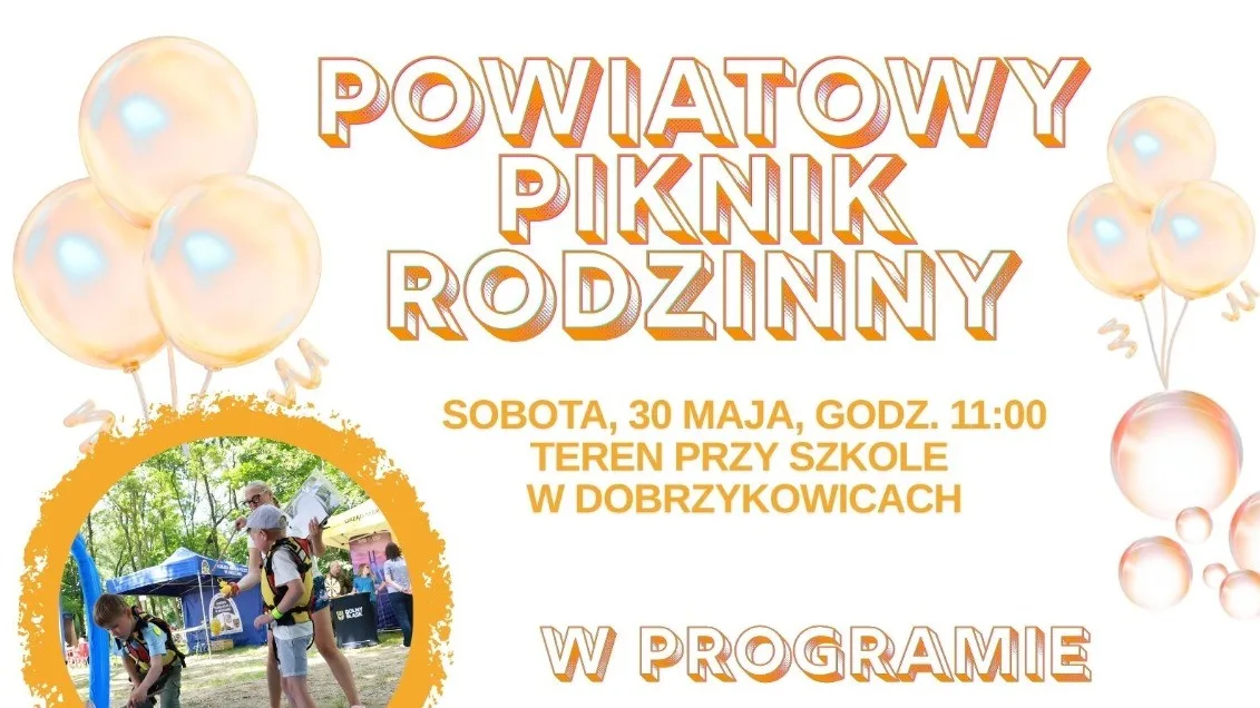 Powiatowy Piknik Rodzinny w Dobrzykowicach z udziałem Policji