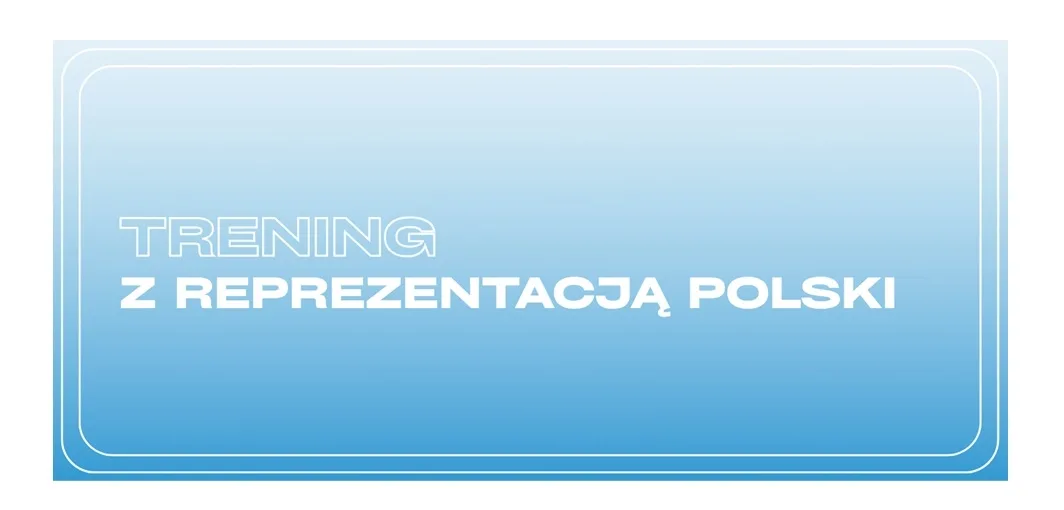 Trening Reprezentacji Polski z udziałem dzieci
