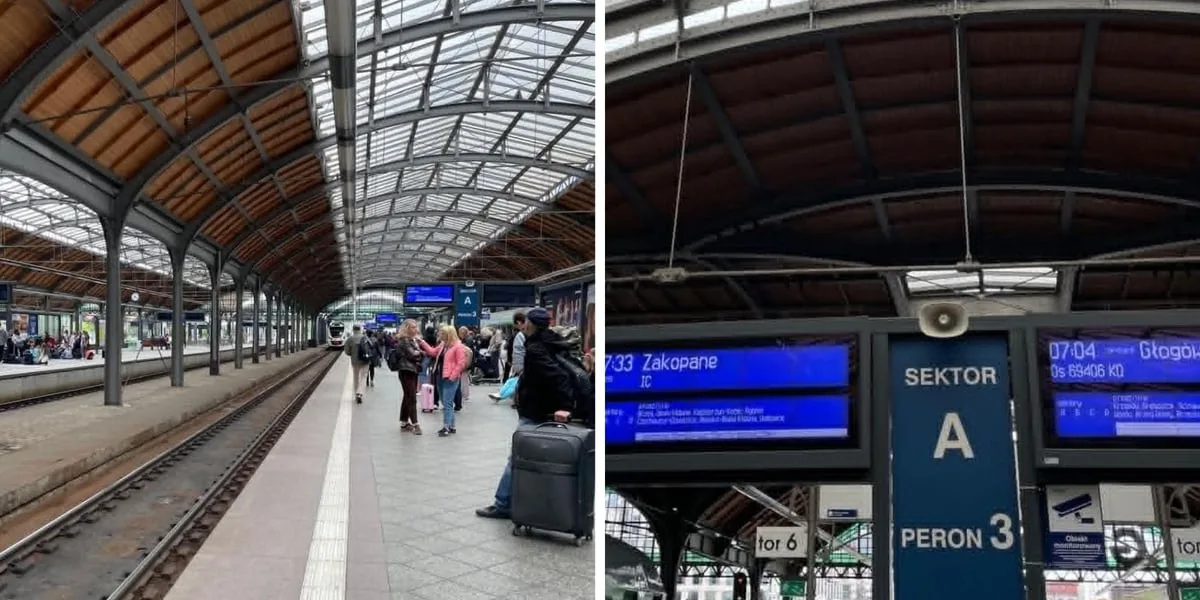 Utrudnienia na stacji Wrocław Główny: Odwołane pociągi i opóźnienia