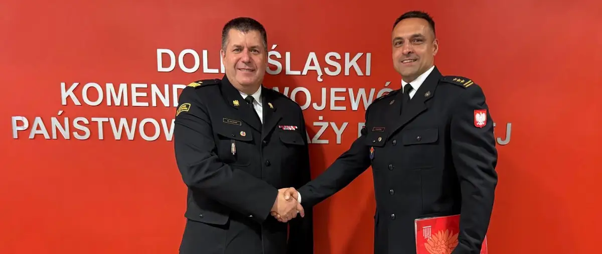 Nowy zastępca Komendanta Miejskiego PSP we Wrocławiu