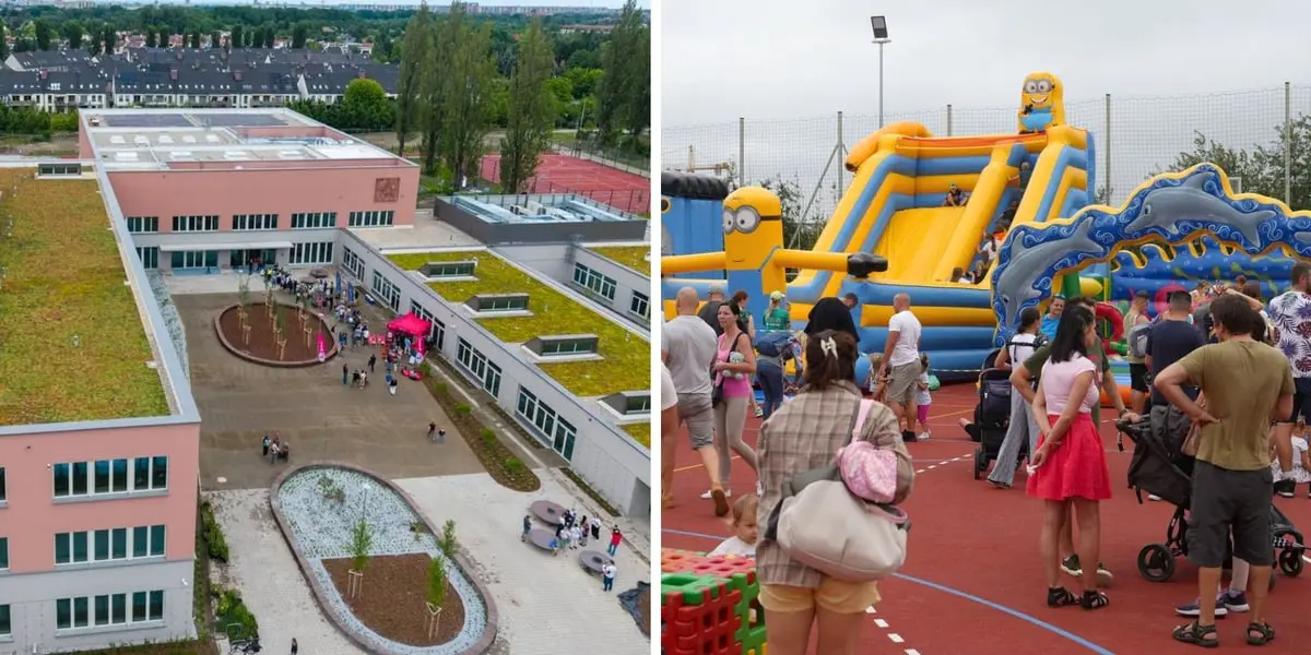 Piknik sportowy zapowiada otwarcie nowej szkoły przy ul. Zwycięskiej