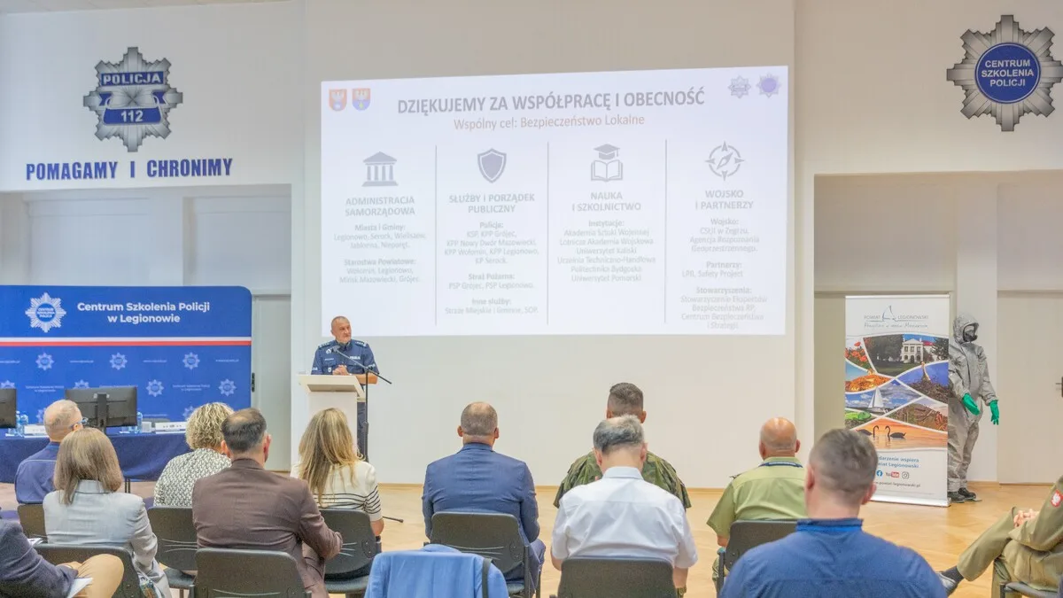 Konferencja o współpracy Policji i samorządów w zakresie bezpieczeństwa lokalnego