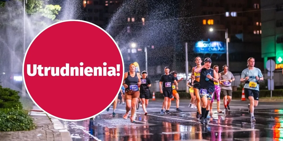 Utrudnienia w ruchu związane z 12. Tarczyński Nocny Wrocław Półmaraton