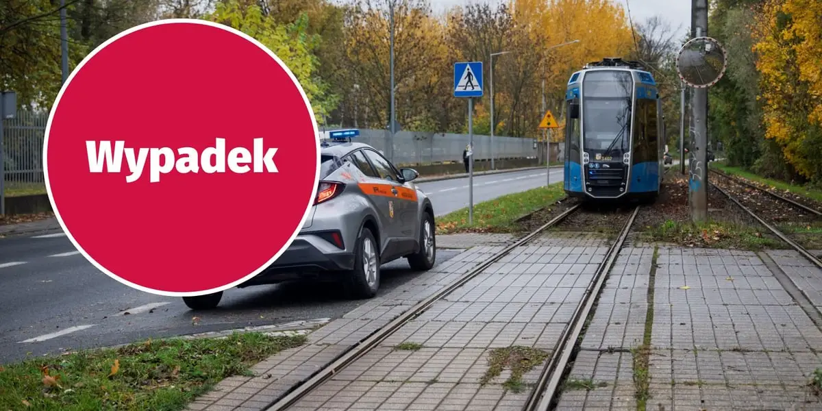 Utrudnienia w ruchu tramwajowym na ul. Kwidzyńskiej po potrąceniu rowerzysty