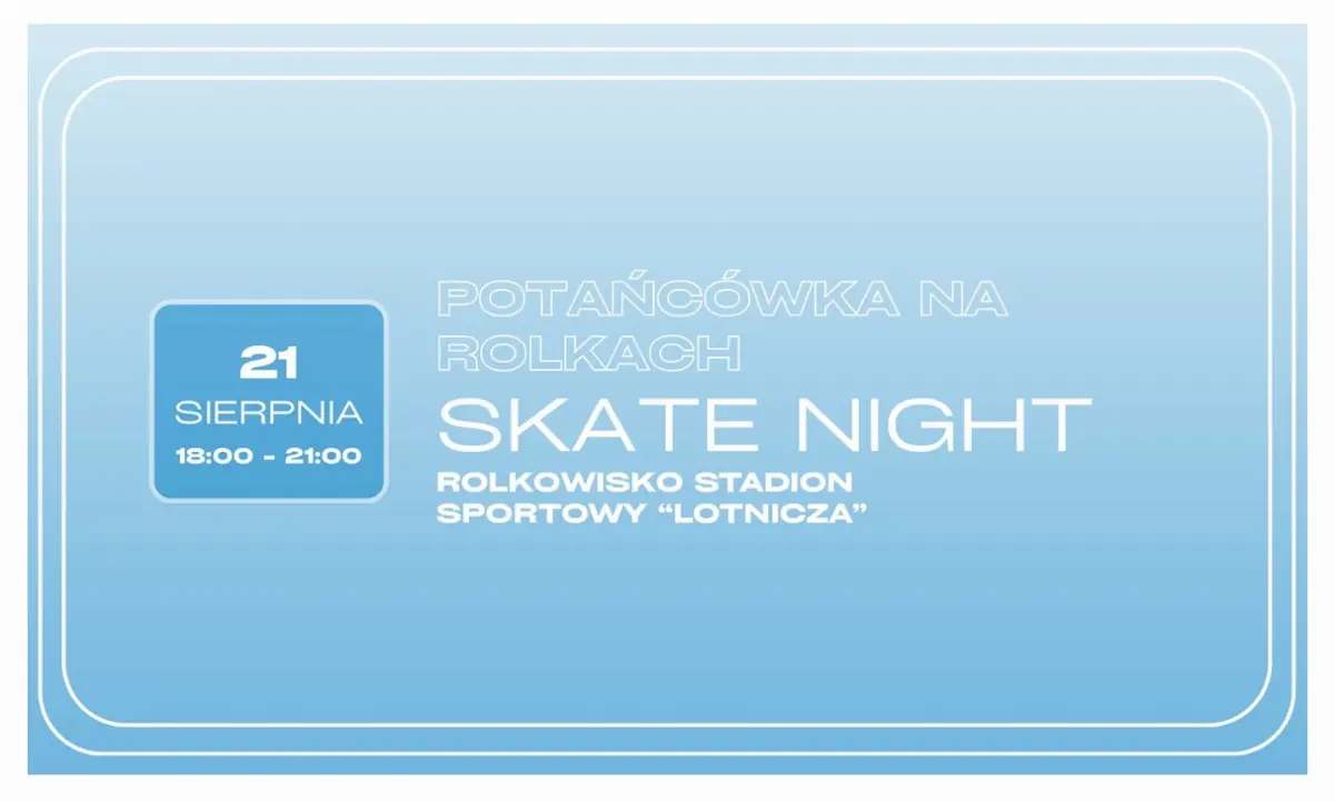 Skate Night Wrocław 2026 - Letnia Potańcówka na Rolkach