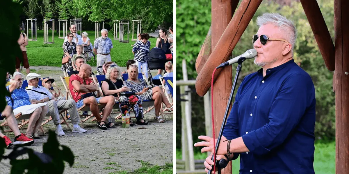 Muzyka na Krzykach w ramach cyklu koncertów "Muzyka na Podwórku"