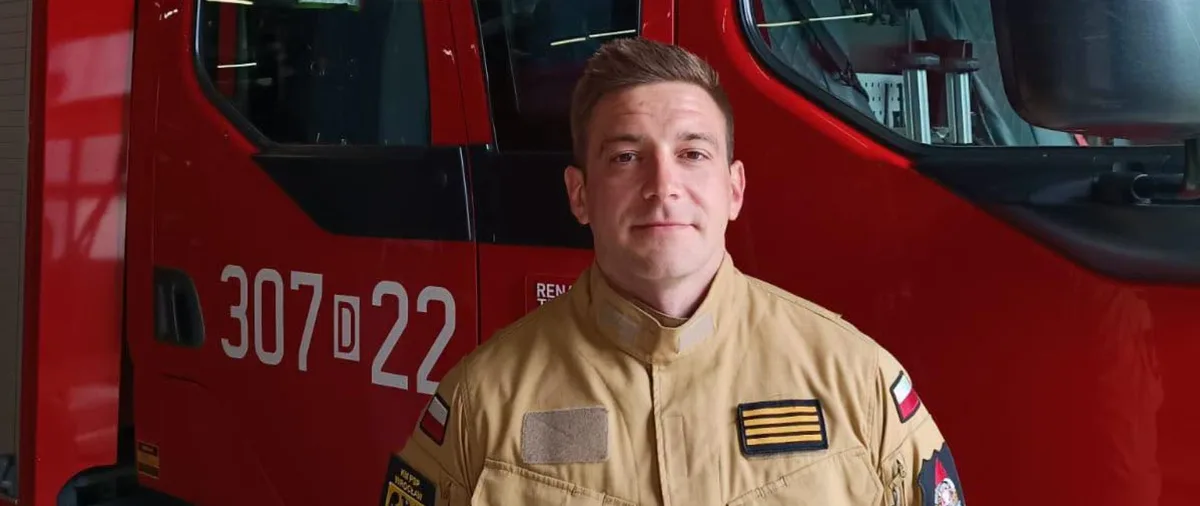 Bohaterska postawa strażaków KM PSP Wrocław - służba nie kończy się po godzinach