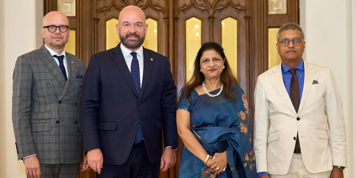 Neeta Bhushan, nowa ambasador Indii w Polsce, wizytuje Wrocław