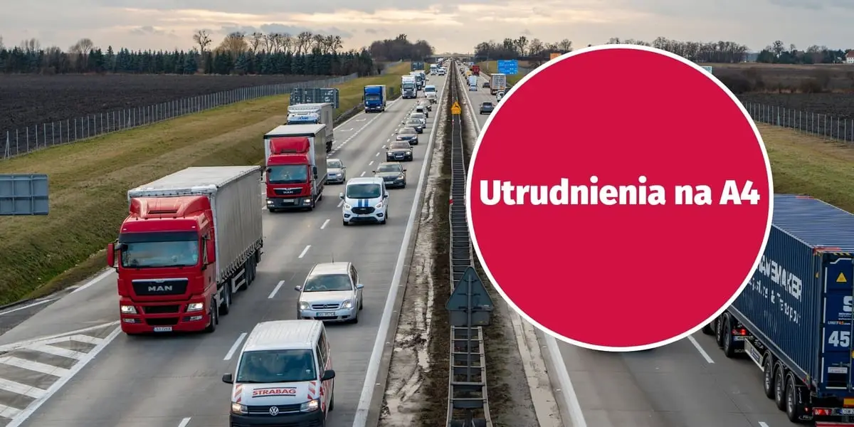 Wypadek na A4 w rejonie Wrocławia - aktualne utrudnienia